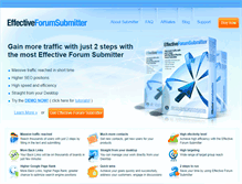 Tablet Screenshot of effectiveforumsubmitter.com